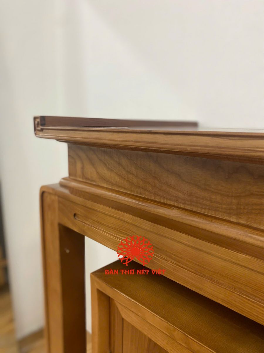 Mẫu bàn thờ đứng btđ-30 sơn PU 5 lớp - dễ lau chùi