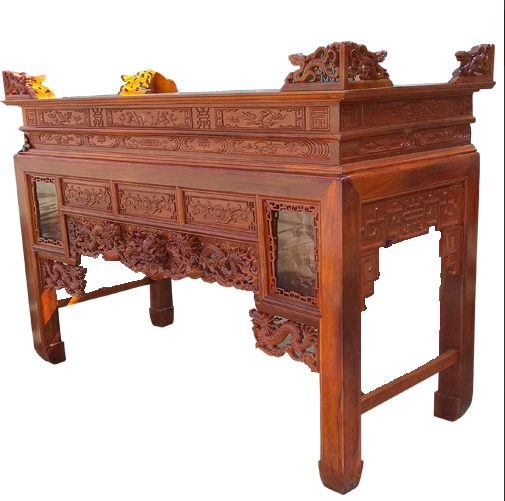 Tủ thờ từ gỗ gụ