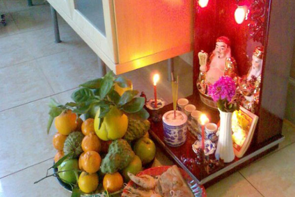 Bàn thờ ông công đặt ở đâu