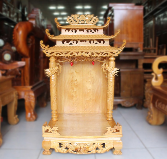 Các mẫu bàn thờ Thần Tài đẹp