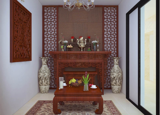 Chọn hướng bàn thờ chiêu tài lộc