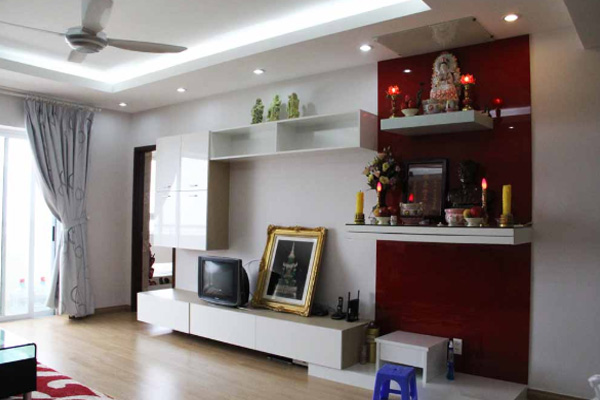 Đặt bàn thờ nhà chung cư