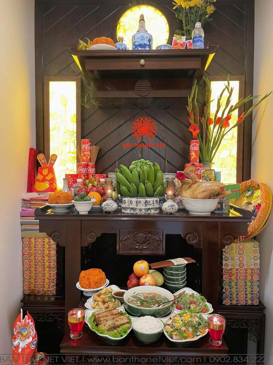 Lắp đặt thành công không gian thờ cho anh chị ở Vinhome Gardiena