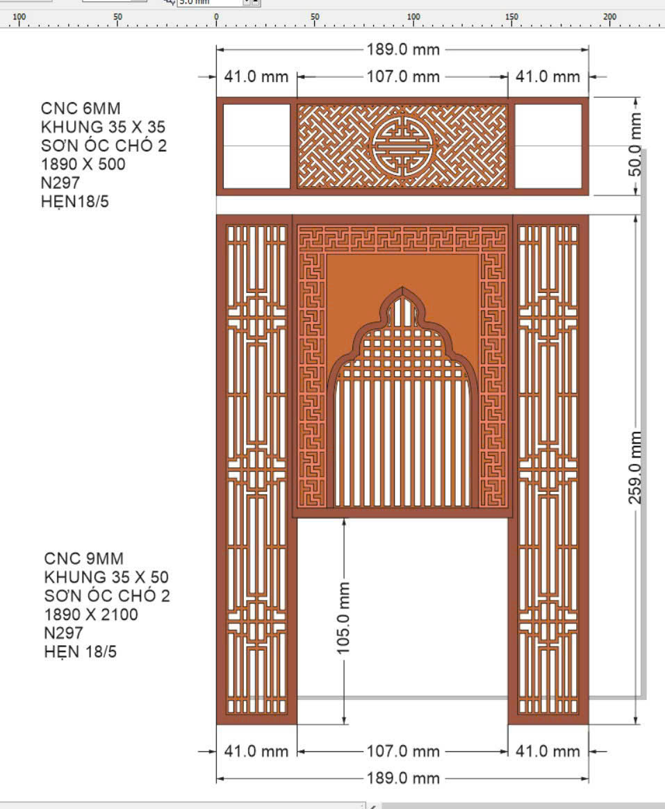 Thiết kế chuẩn phong thủy không gian thờ gia tiên gia chủ thành phố Vinh
