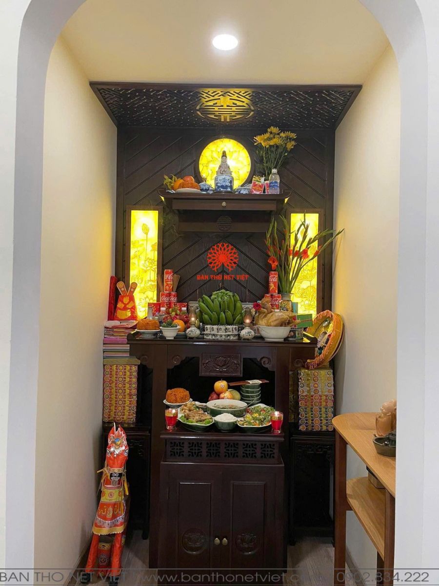 Lắp đặt không gian thờ tại Vinhomes Gardiena